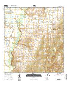 2016 Map of Ophir A-3 SW, 2016 Print