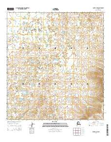 2015 Map of Ophir A-4 NW, 2015 Print