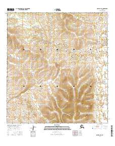 2016 Map of Ophir A-4 SE, 2016 Print