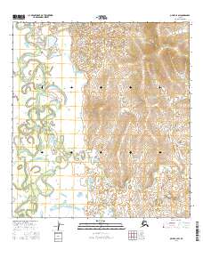 2016 Map of Ophir A-4 SW, 2016 Print