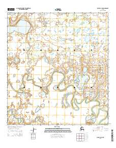 2015 Map of Ophir A-5 NE, 2015 Print
