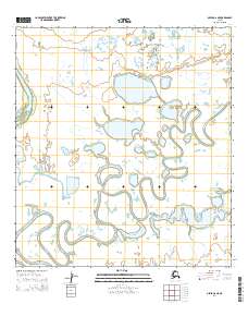 2014 Map of Ophir A-6 NE, 2014 Print