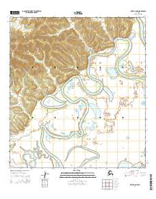 2014 Map of Ophir A-6 NW, 2014 Print