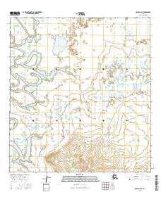 2016 Map of Ophir A-6 SE, 2016 Print