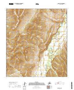 USGS Topographic Map – Ophir B-2 NE
