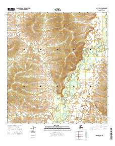 2015 Map of Ophir B-3 SW, 2015 Print