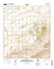 2015 Map of Ophir B-4 NW, 2015 Print