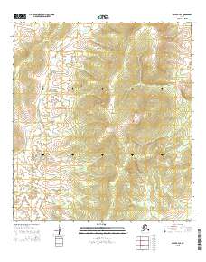 USGS Topographic Map – Ophir B-4 SE
