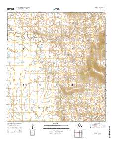 2015 Map of Ophir B-4 SW, 2015 Print