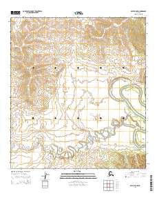 2014 Map of Ophir B-5 NW, 2014 Print
