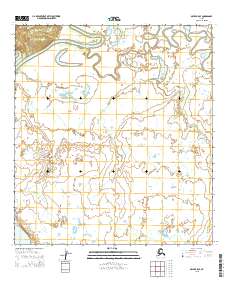 USGS Topographic Map – Ophir B-5 SE