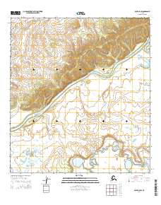 2014 Map of Ophir B-5 SW, 2014 Print