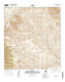 2014 Map of Ophir B-6 NE, 2014 Print