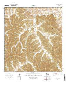 2015 Map of Ophir B-6 NW, 2015 Print