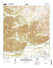 2014 Map of Ophir B-6 SE, 2014 Print