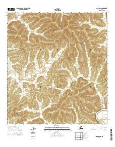 2014 Map of Ophir B-6 SW, 2014 Print