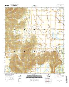 2015 Map of Ophir C-4 NW, 2015 Print