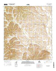 2014 Map of Ophir C-6 NE, 2014 Print