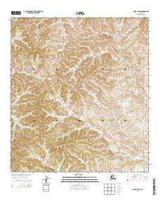 2015 Map of Ophir C-6 SW, 2015 Print