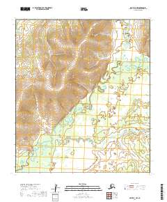 USGS Topographic Map – Ophir D-1 NW