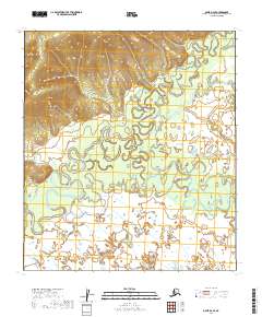 USGS Topographic Map – Ophir D-2 SE
