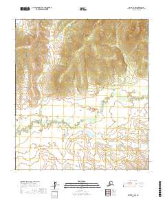 2017 Map of Ophir D-3 NW, 2017 Print