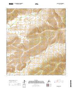 2017 Map of Ophir D-3 SE, 2017 Print