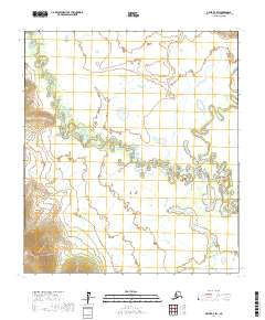 USGS Topographic Map – Ophir D-4 SW