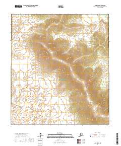2017 Map of Ophir D-5 SE, 2017 Print
