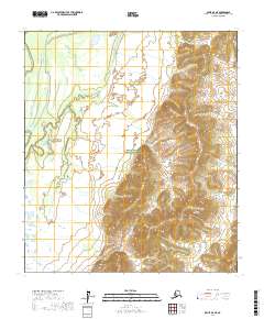 2017 Map of Ophir D-6 NE, 2017 Print