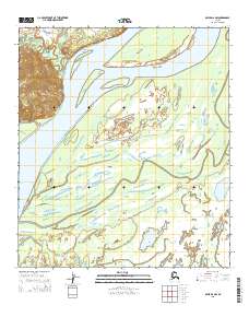 USGS Topographic Map – Ophir D-6 NW