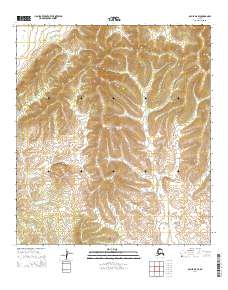 USGS Topographic Map – Ophir D-6 SE