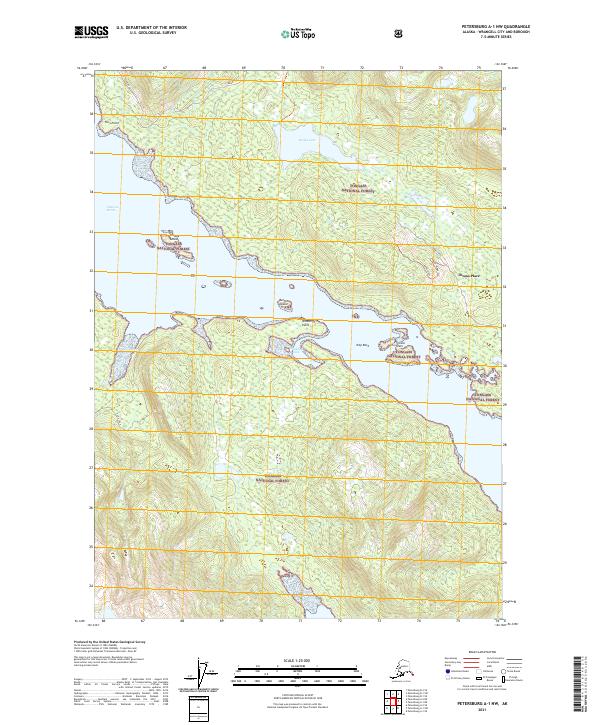 USGS Topographic Map – Petersburg A-1 NW
