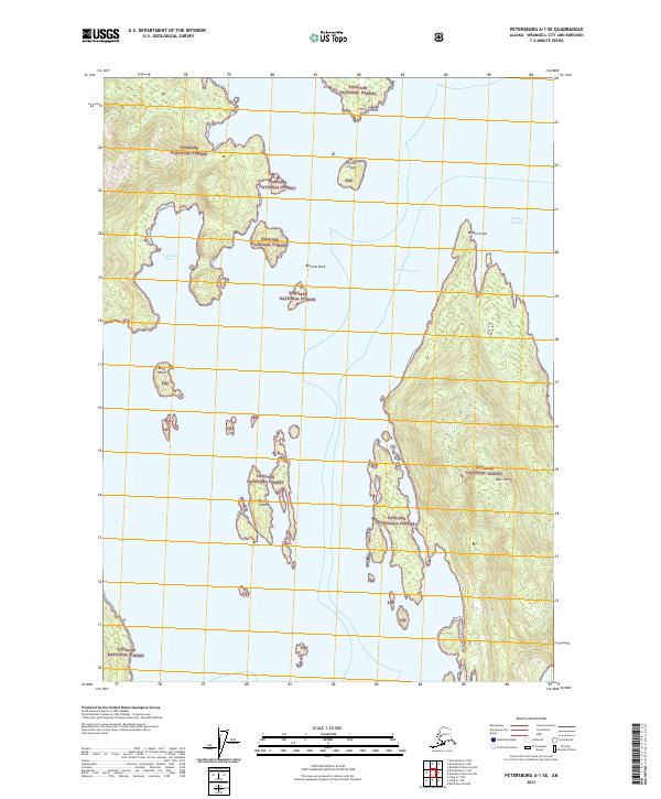 USGS Topographic Map – Petersburg A-1 SE