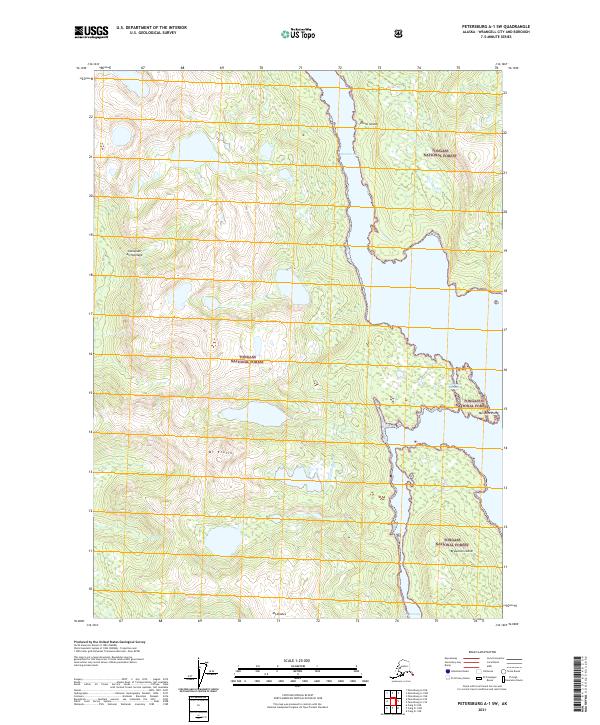 USGS Topographic Map – Petersburg A-1 SW