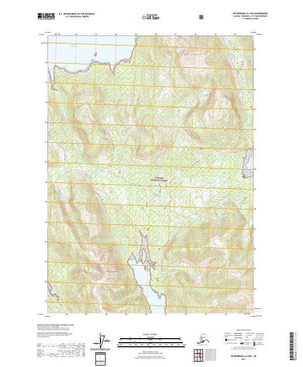 USGS Topographic Map – Petersburg A-2 NW