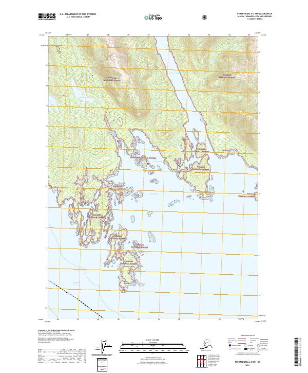 USGS Topographic Map – Petersburg A-2 SW