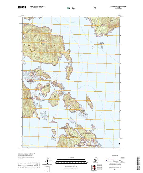 USGS Topographic Map – Petersburg A-3 NW