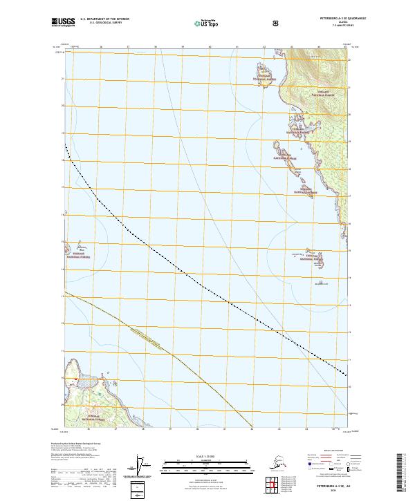USGS Topographic Map – Petersburg A-3 SE