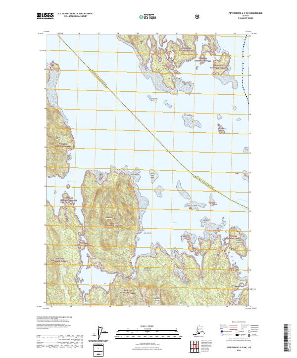 USGS Topographic Map – Petersburg A-3 SW