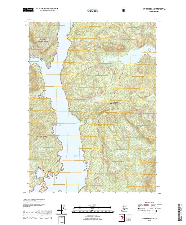 USGS Topographic Map – Petersburg A-4 SW