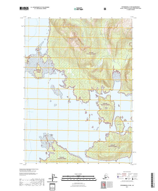 USGS Topographic Map – Petersburg A-5 NW