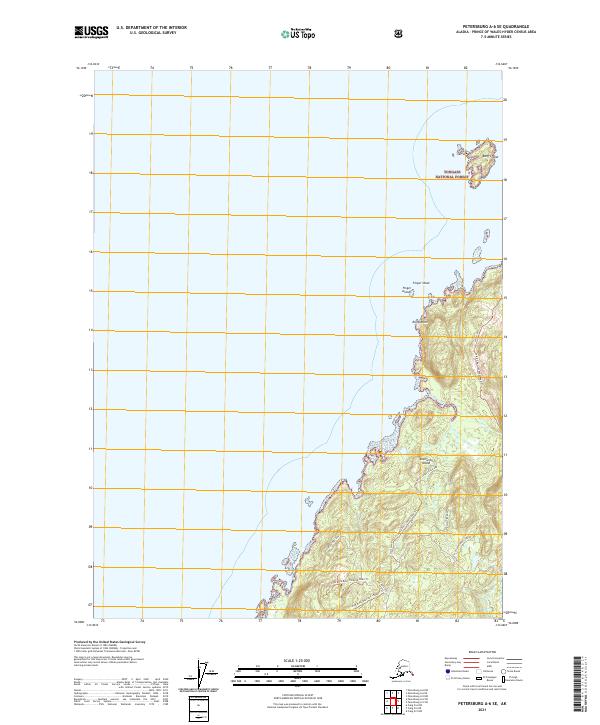 USGS Topographic Map – Petersburg A-6 SE