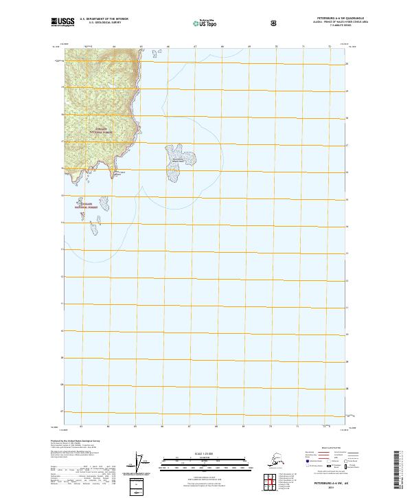 USGS Topographic Map – Petersburg A-6 SW