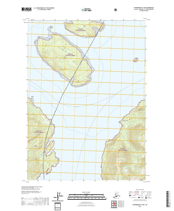 USGS Topographic Map – Petersburg B-2 NW