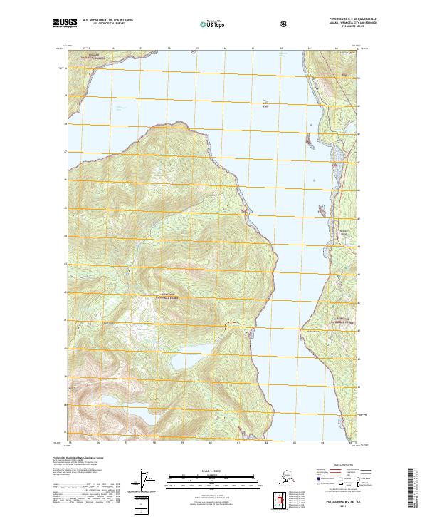 USGS Topographic Map – Petersburg B-2 SE
