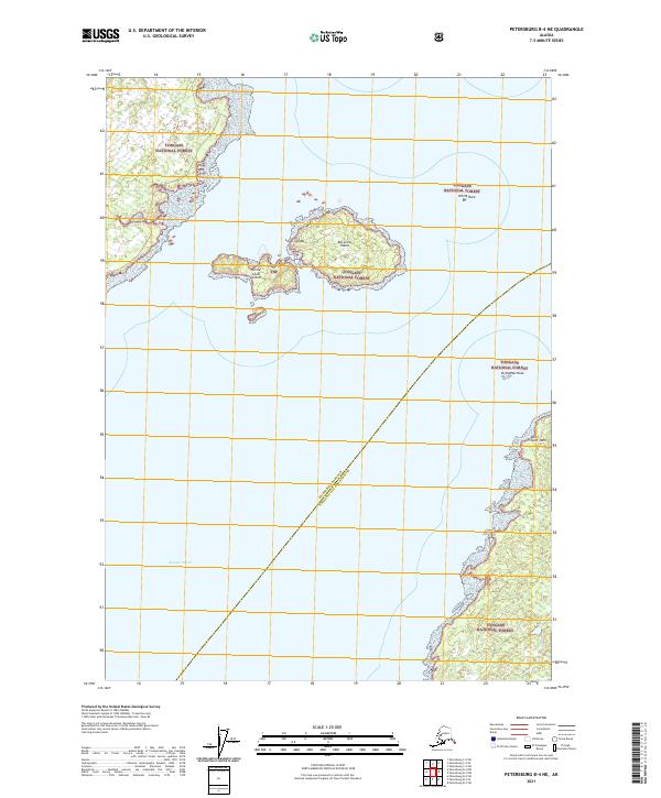 USGS Topographic Map – Petersburg B-4 NE