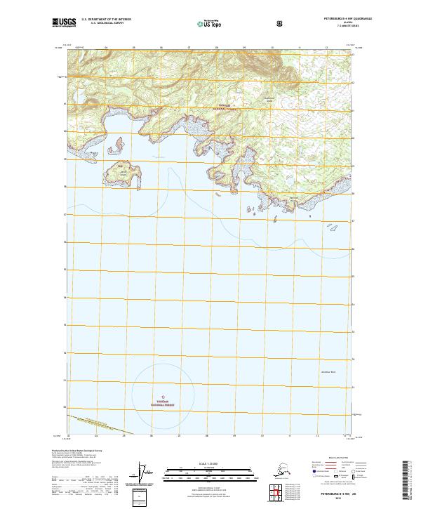 USGS Topographic Map – Petersburg B-4 NW