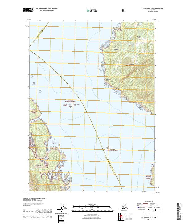 USGS Topographic Map – Petersburg B-4 SE
