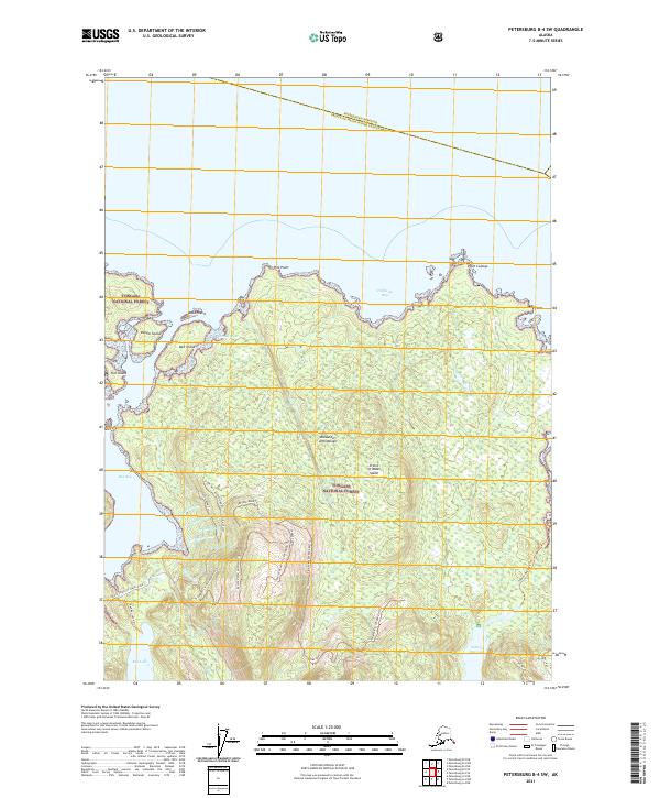 USGS Topographic Map – Petersburg B-4 SW